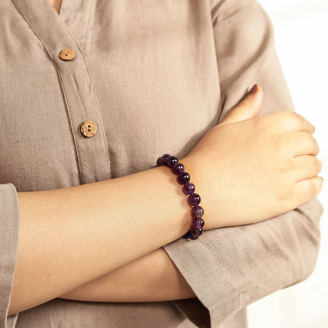 Amethyst Stone Bracelet