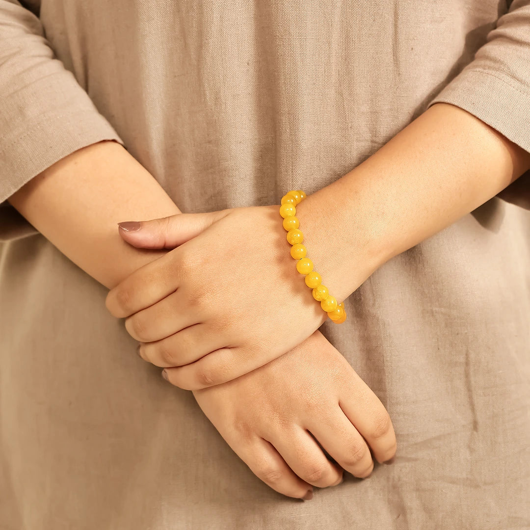 Citrine Stone Bracelet