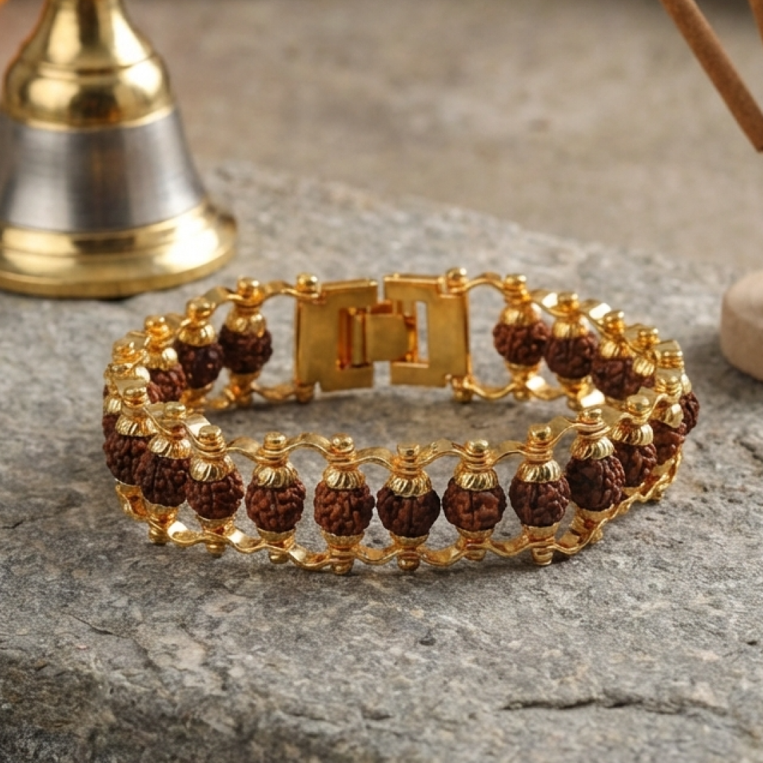 Rudraksha Chain Bracelet