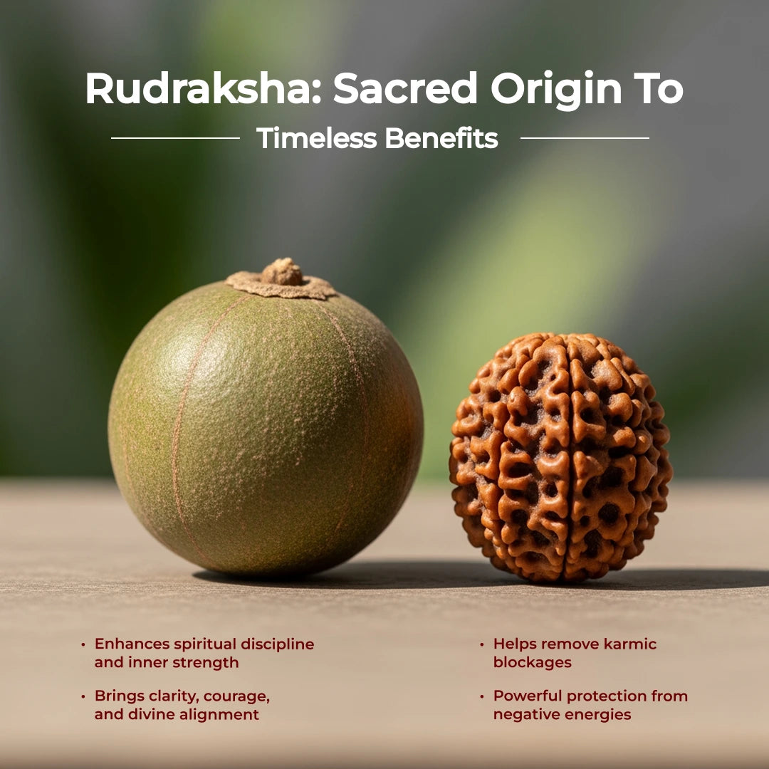 7 Chakra Rudraksha Mala