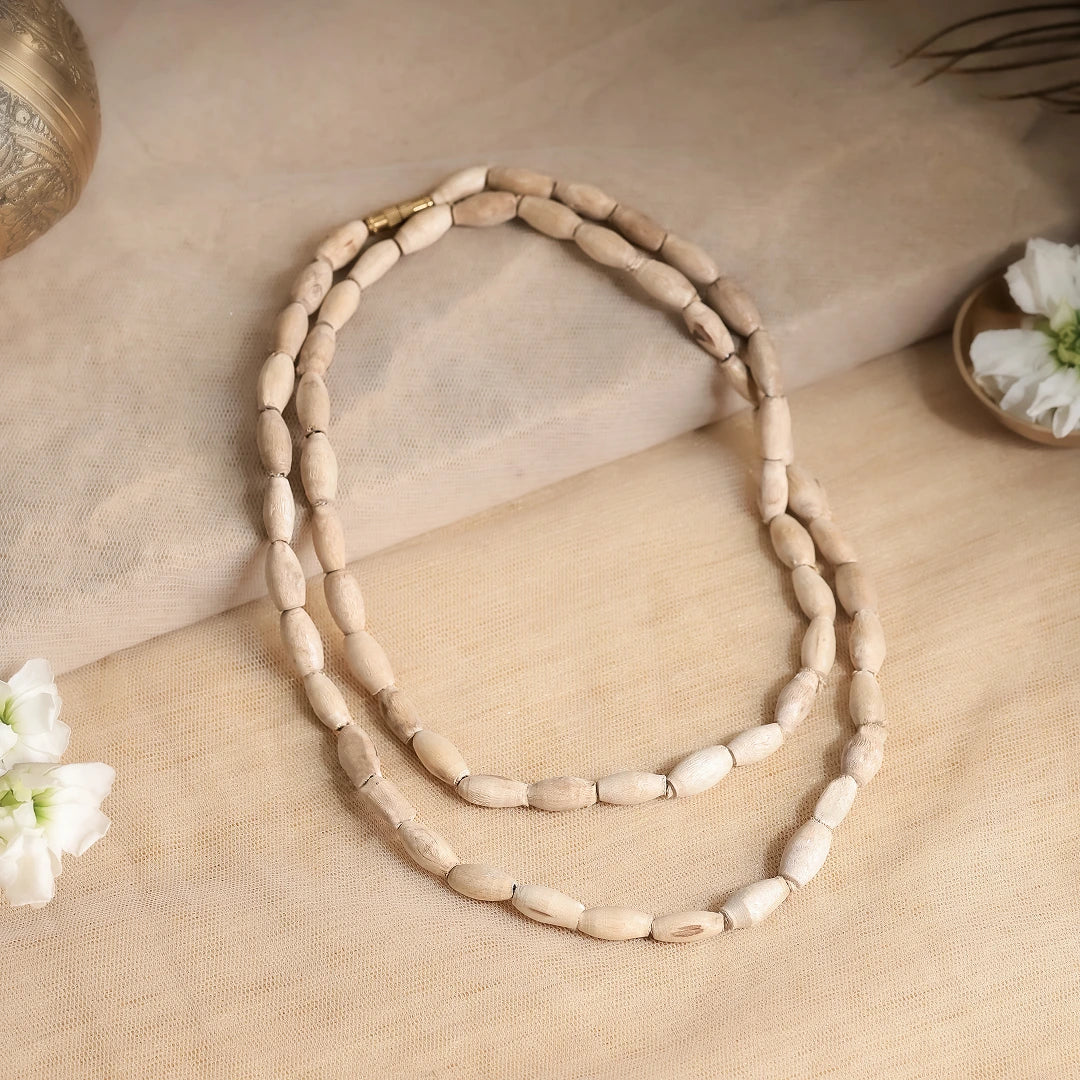 Original Thick Tulsi Kanthi Mala | Sacred Tulsi Beads