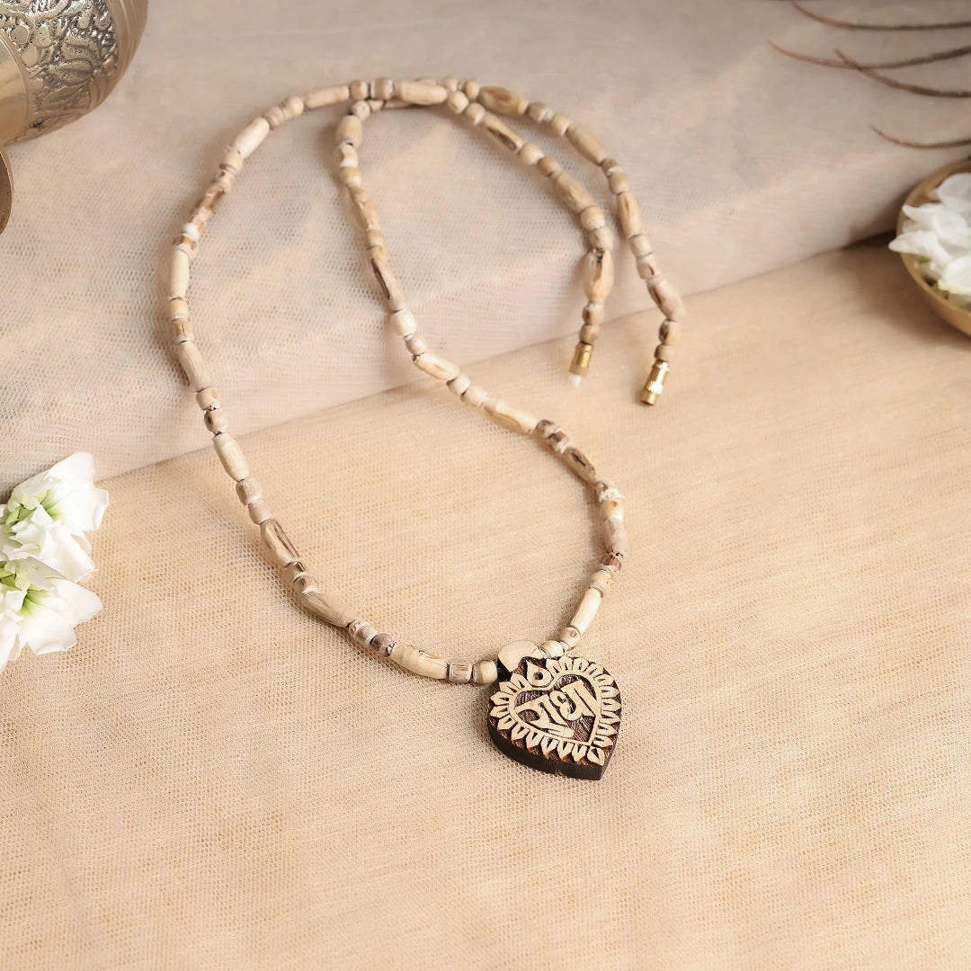 Radha Ji Tulsi Mala Pendant | Blessings of Radha Rani