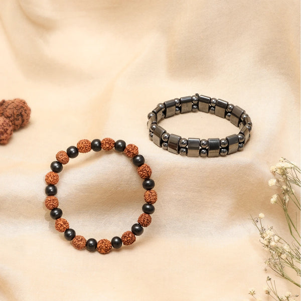 Rudraksha Hematite Fusion