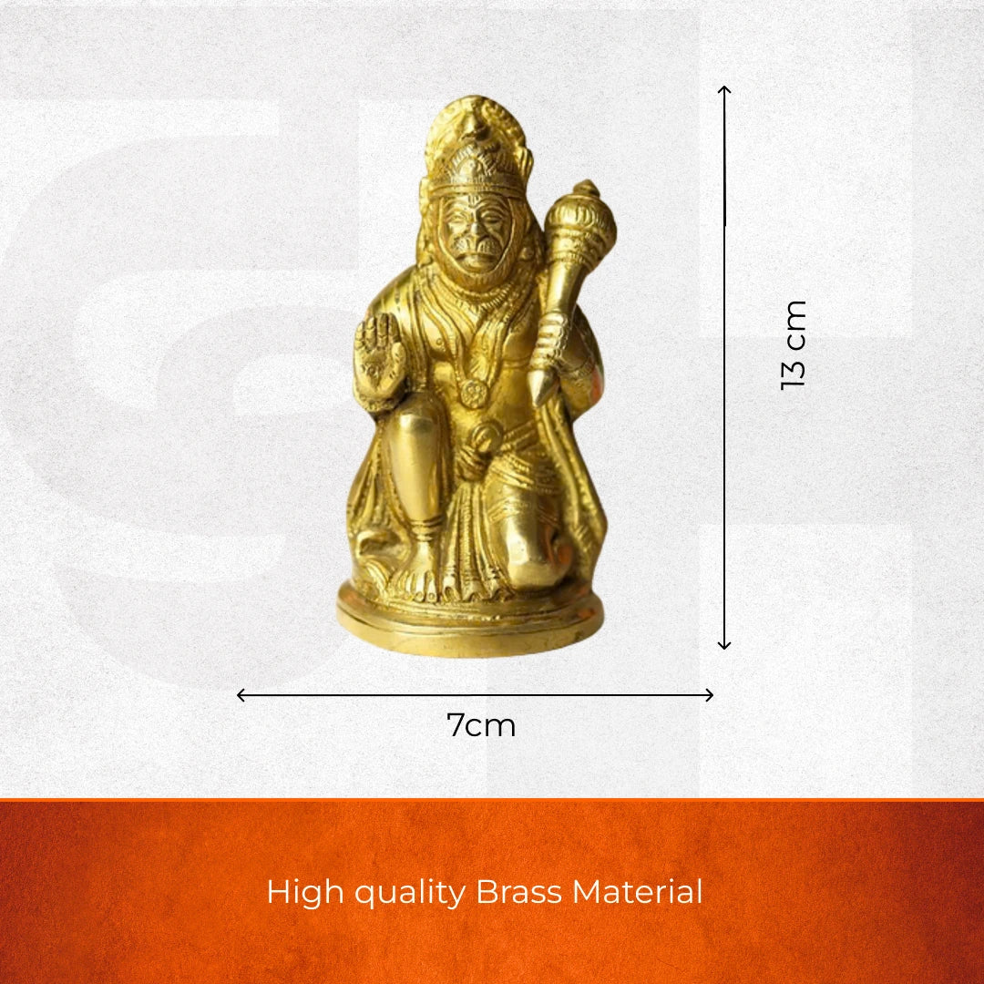 Lord Hanuman Brass Idol