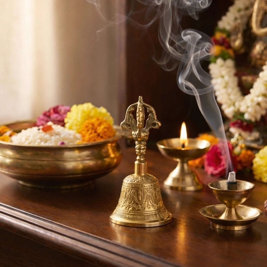 Vajra Brass Hand Bell