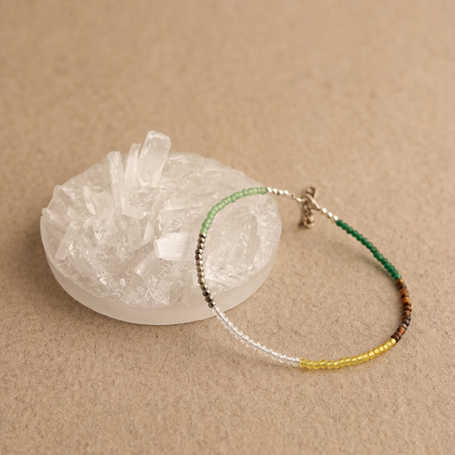 Dhan Yog Anklet for Wealth Stability with Free Selenite Plate combo
