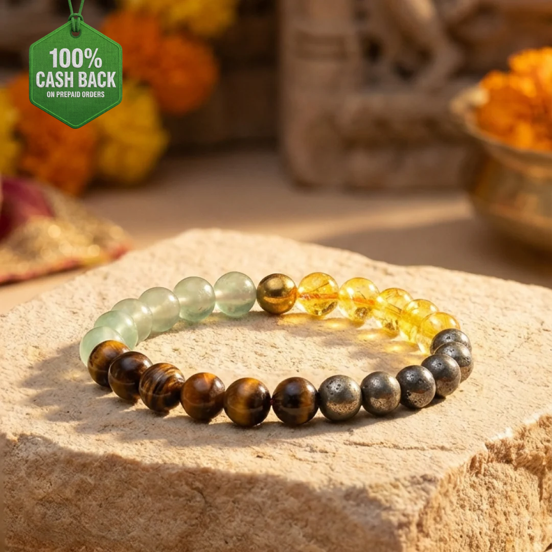 Money Magnet Stone Bracelet