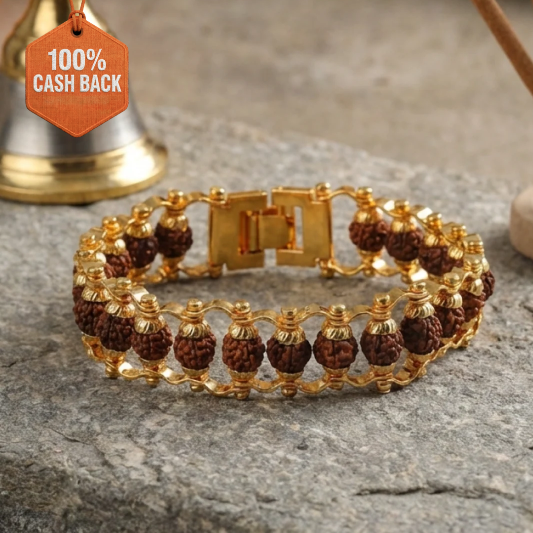 Rudraksha Chain Bracelet