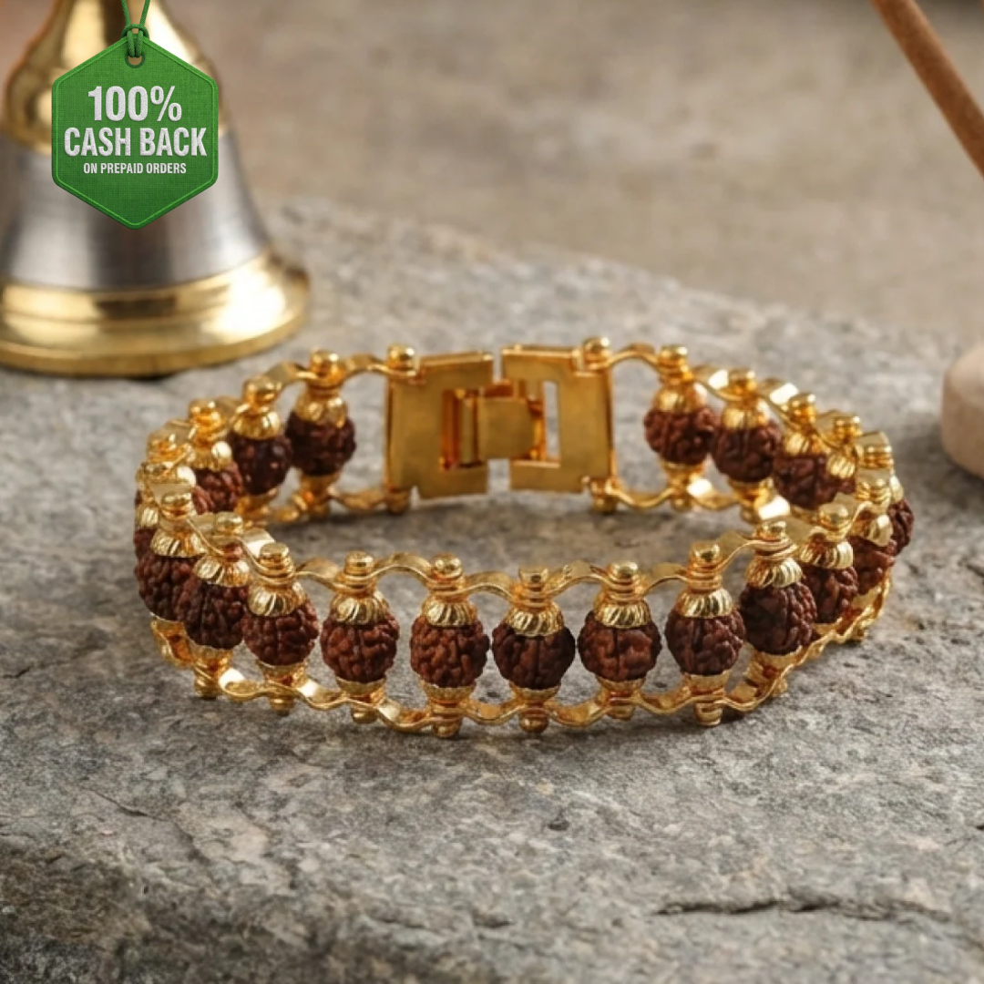 Rudraksha Chain Bracelet