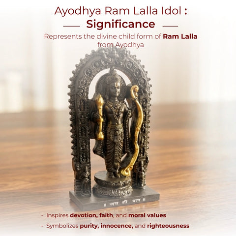 Ayodhya Ram Lalla Idol – For Car, Home & Office