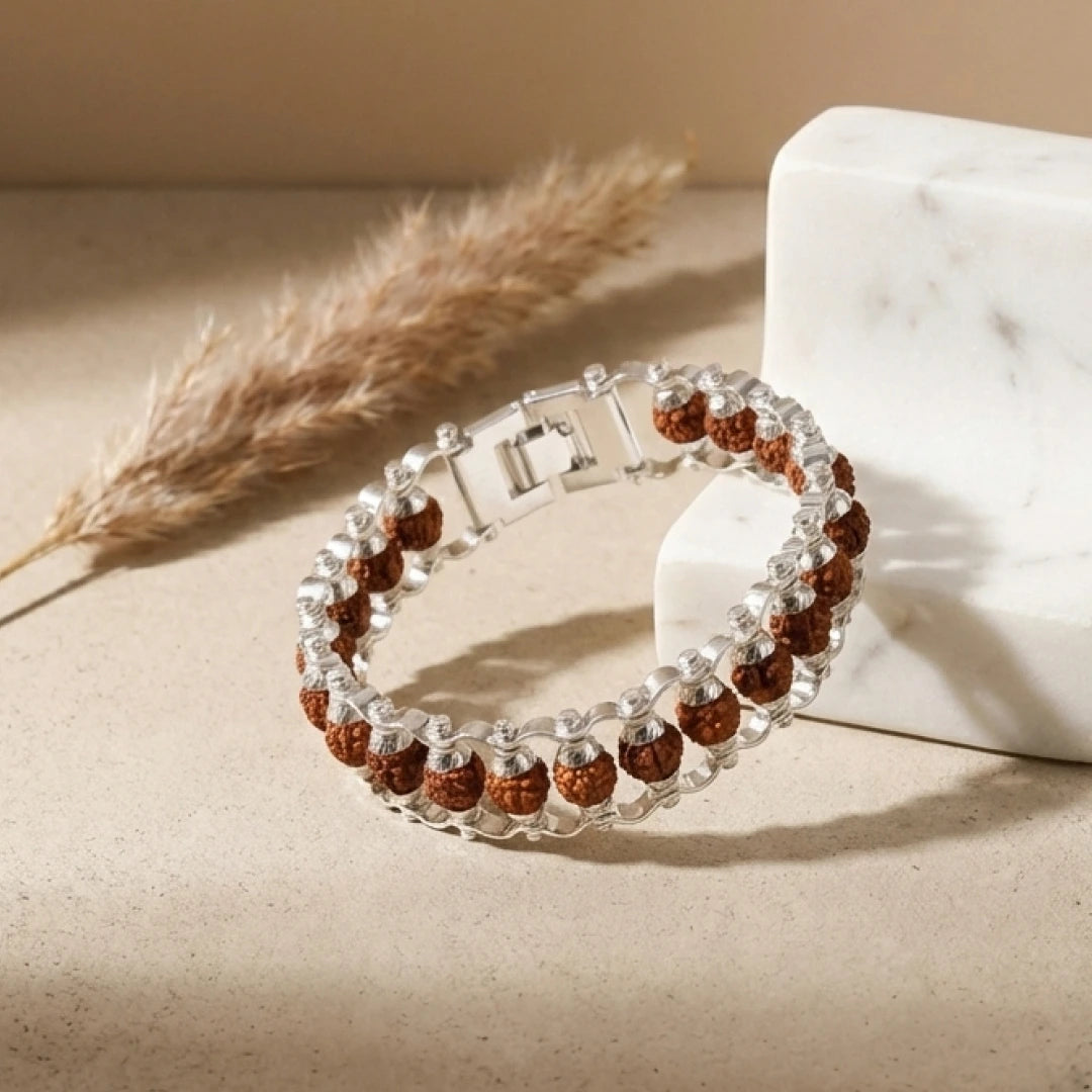 Rudraksha Chain Bracelet