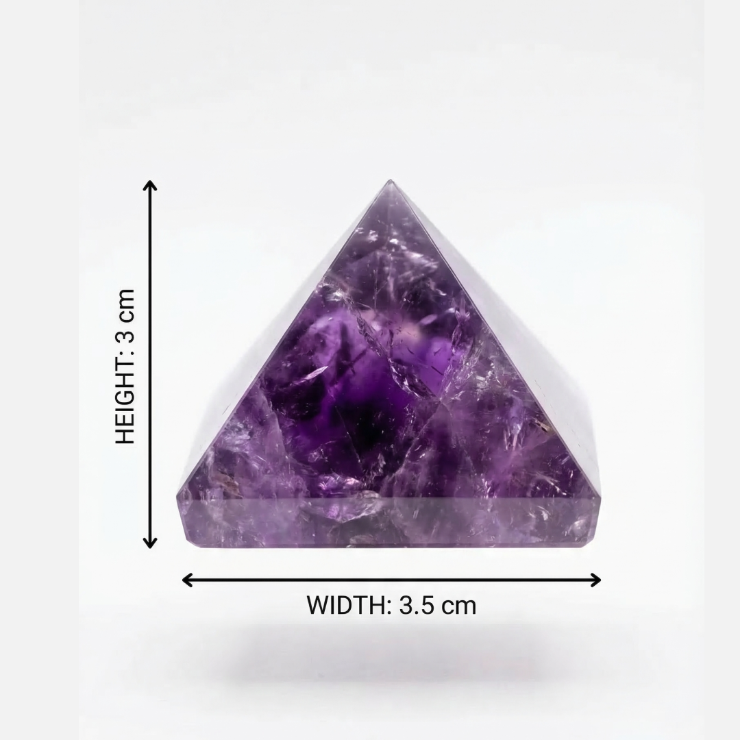 Amethyst Crystal Pyramid