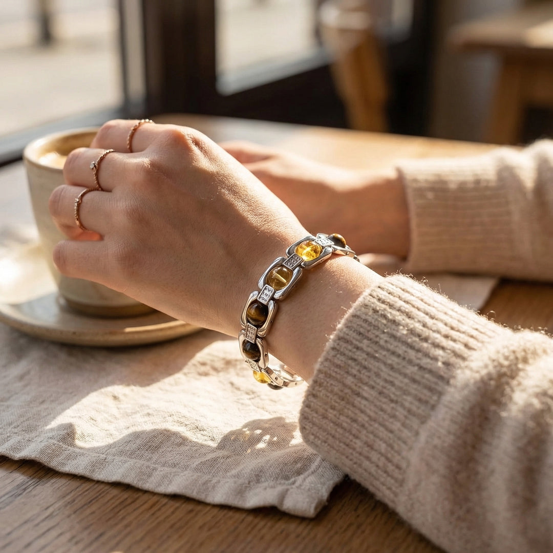 Dhan Yog Link Chain Bracelet