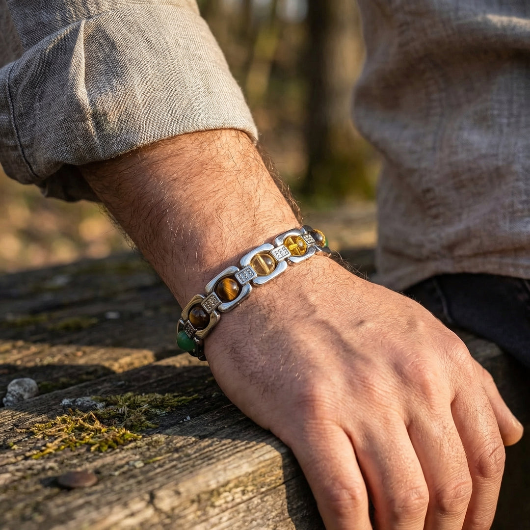 Dhan Yog Link Chain Bracelet