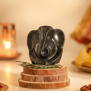 Natural Pyrite Ganesha Idol