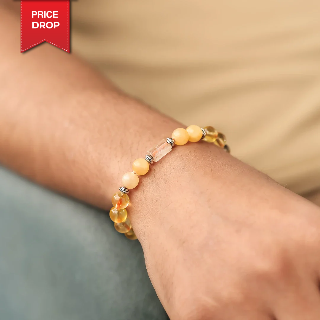 Citrine Bracelet (Dhanu Rashi) Sagittarius