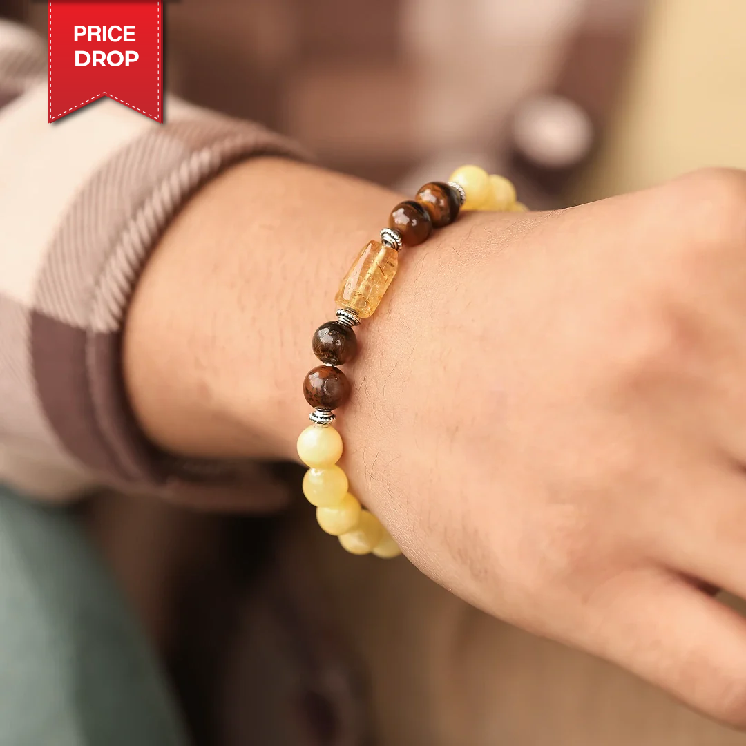 Yellow Calcite Bracelet (Meen Rashi) Pisces