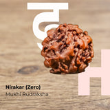 Nirakar (Zero) Mukhi Rudraksha