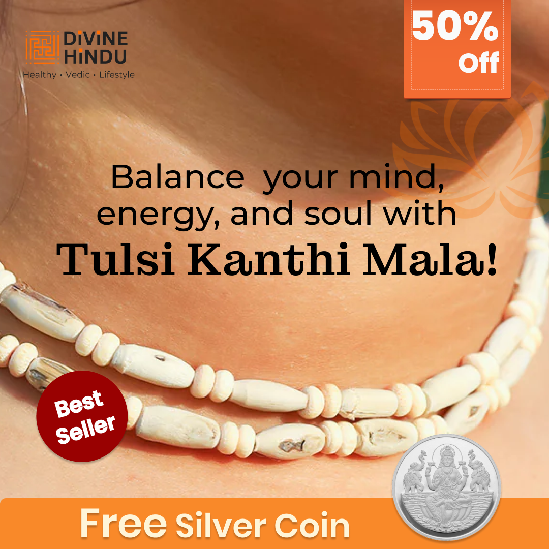 Original Tulsi Kanthi Mala | For Bhakti, Protection & Peace