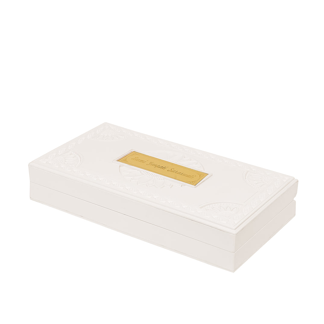 Ganesh Lakshmi Saraswati Pocket Temple - Gold Platted