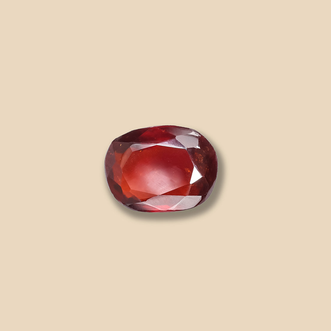 Gemstone: Natural Hessonite (Gomed)