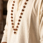Rudraksha Mala in Copper Wire
