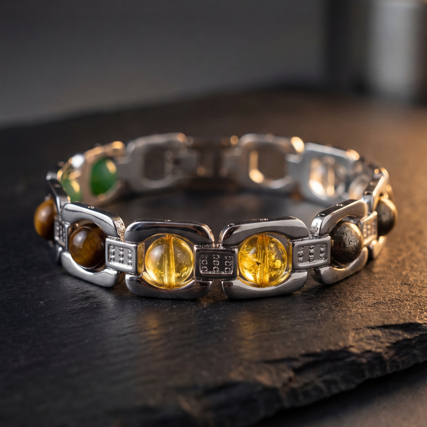 Dhan Yog Link Chain Bracelet