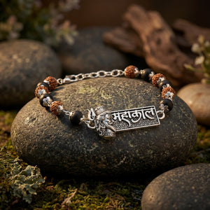 Rudraksha Karungali Mahakal Bracelet