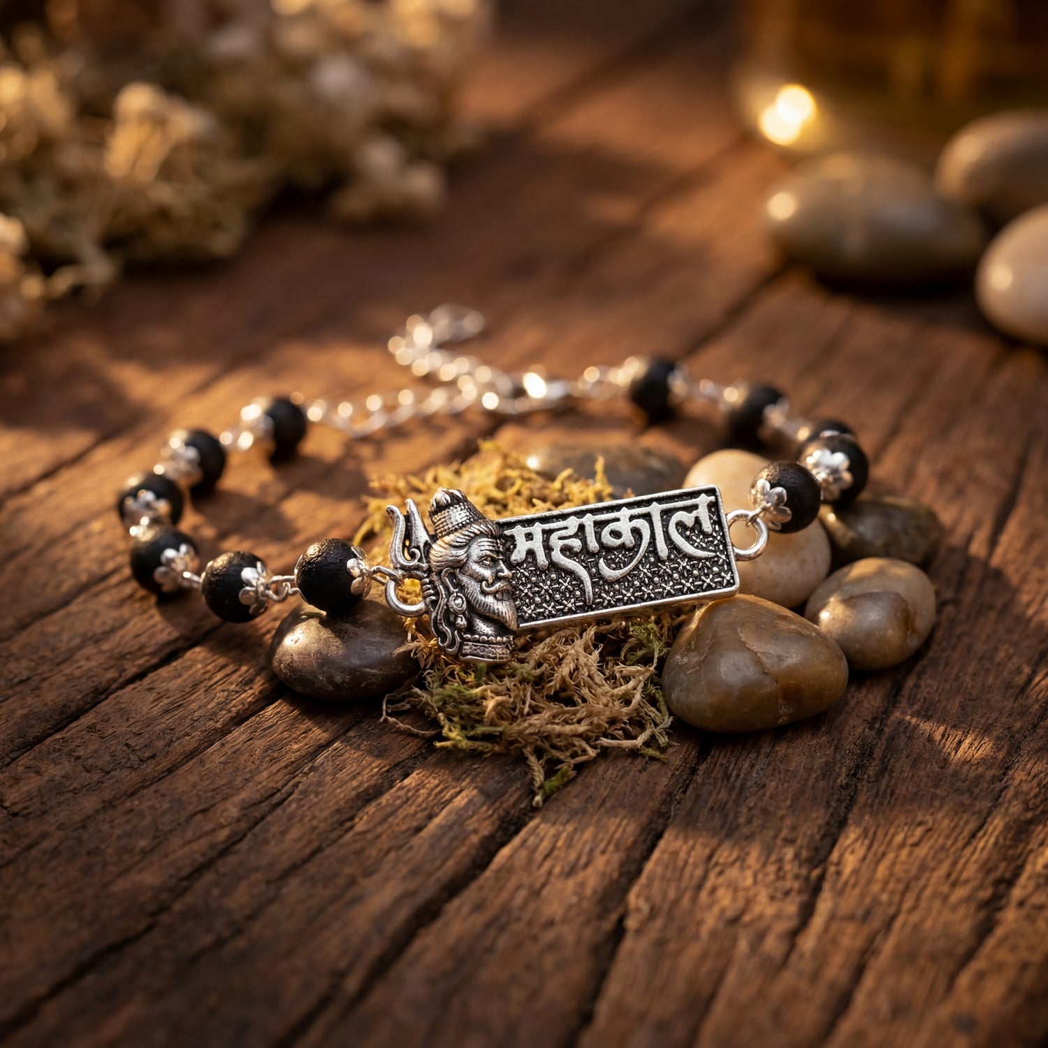 Karungali Mahakal Bracelet