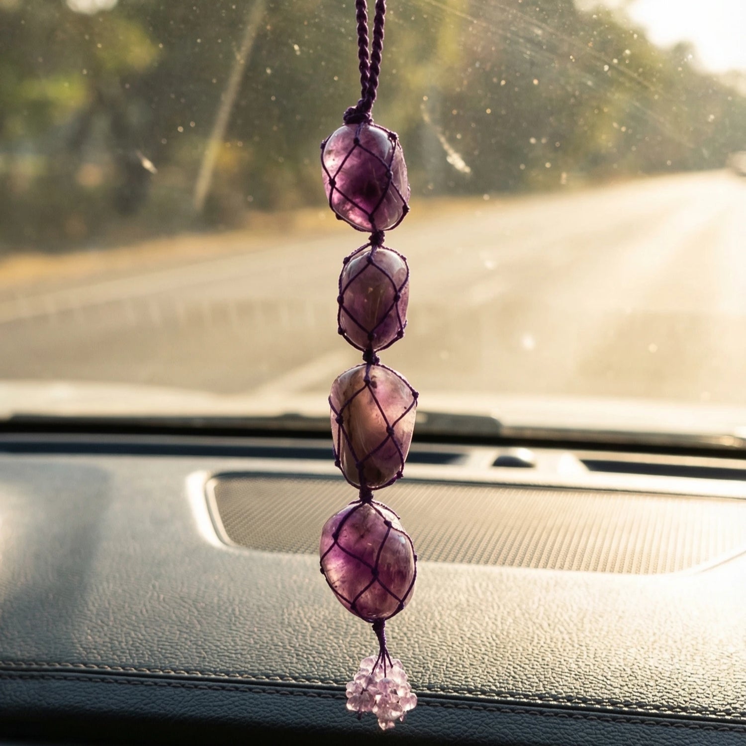 Amethyst Protection Hanging for Home, Office & Car