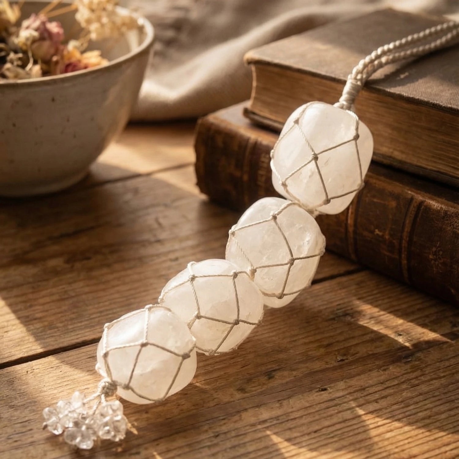 Clear Quartz Hanging Home, Office & Car