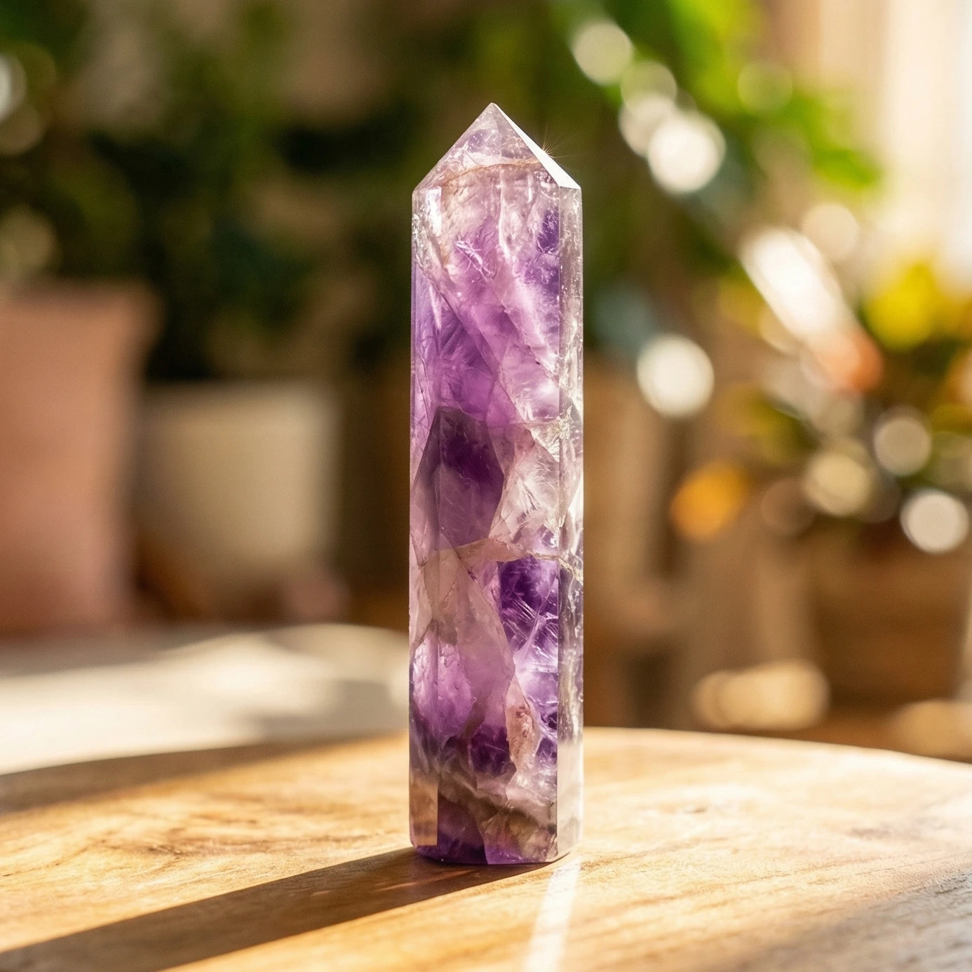 Amethyst Quartz Tower