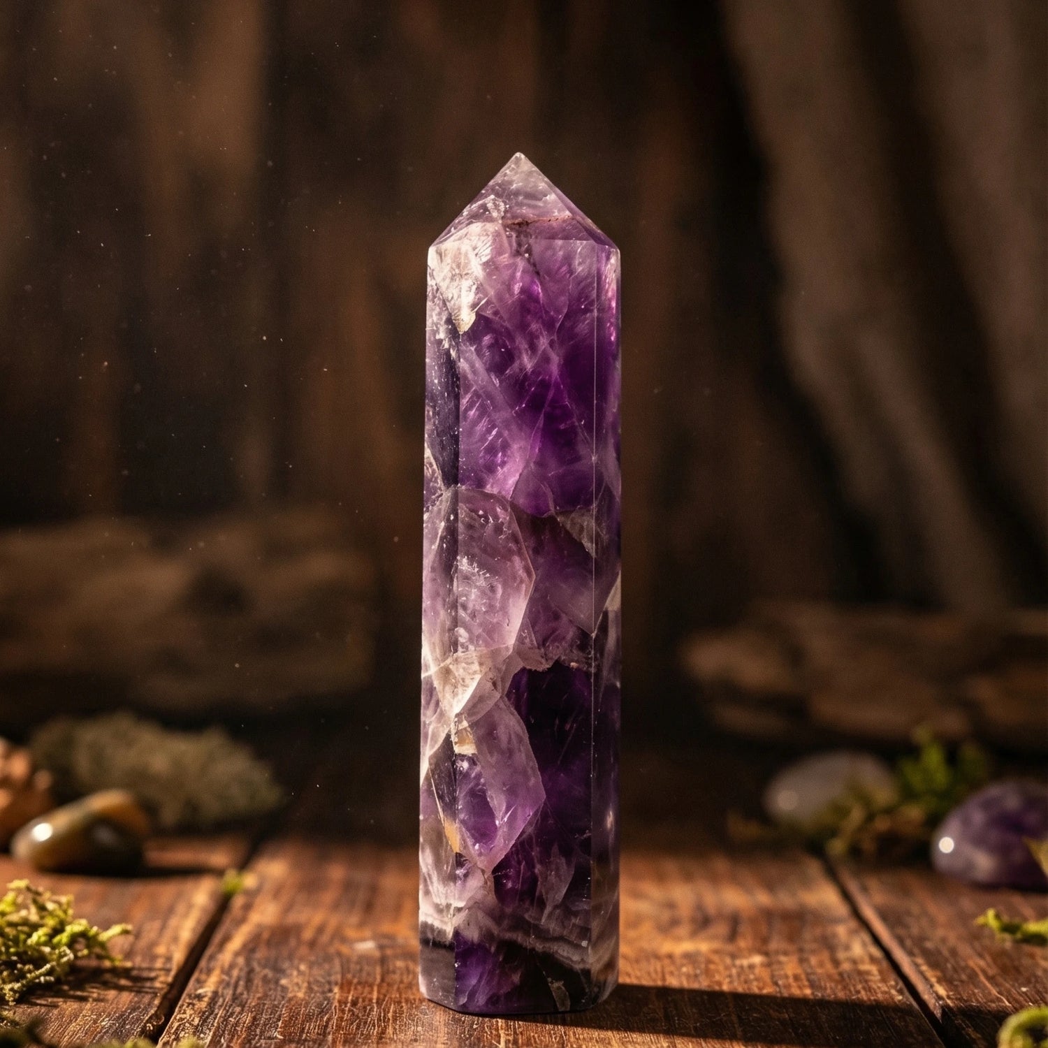 Amethyst Quartz Tower