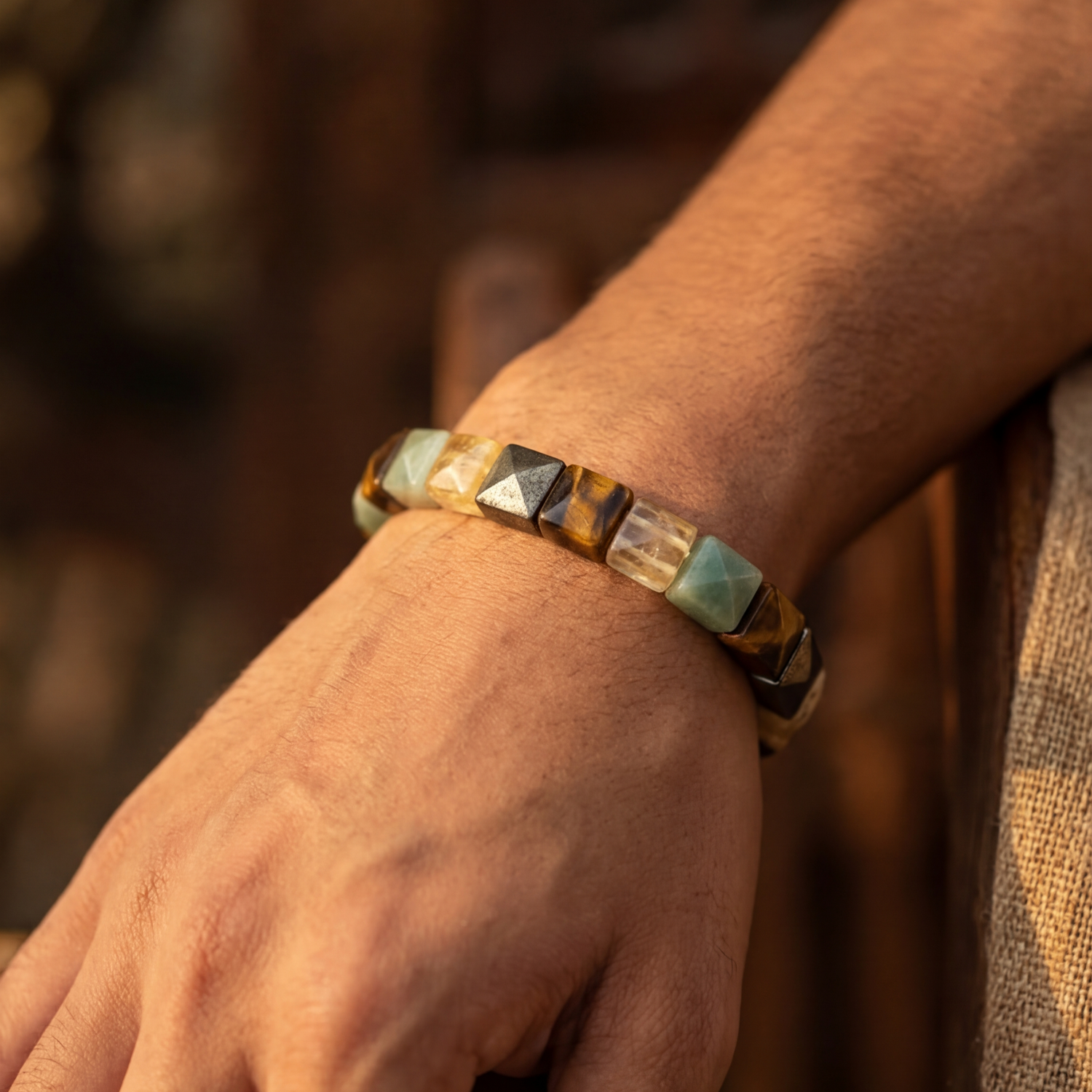 Dhan Yog Square Bracelet