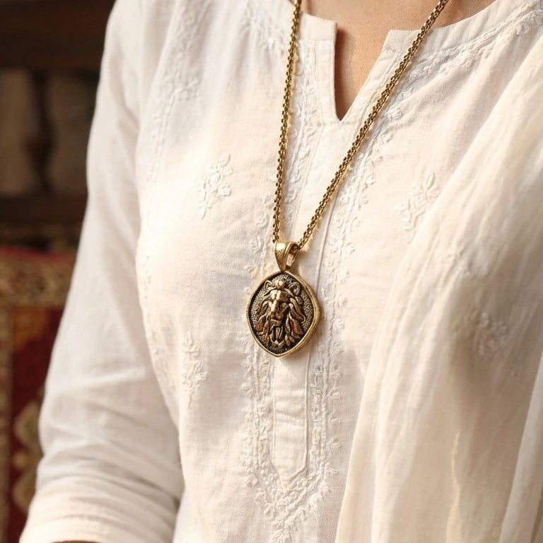 Leo (Singh) Rashi Pendant