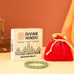 Green Aventurine Stone Bracelet by Divine Hindu