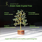 Green Jade Crystal Tree