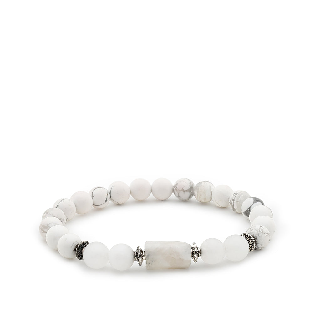 Howlite Bracelet (Karka Rashi) Cancer