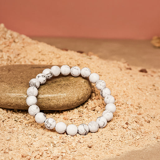 Howlite Stone Bracelet Creative
