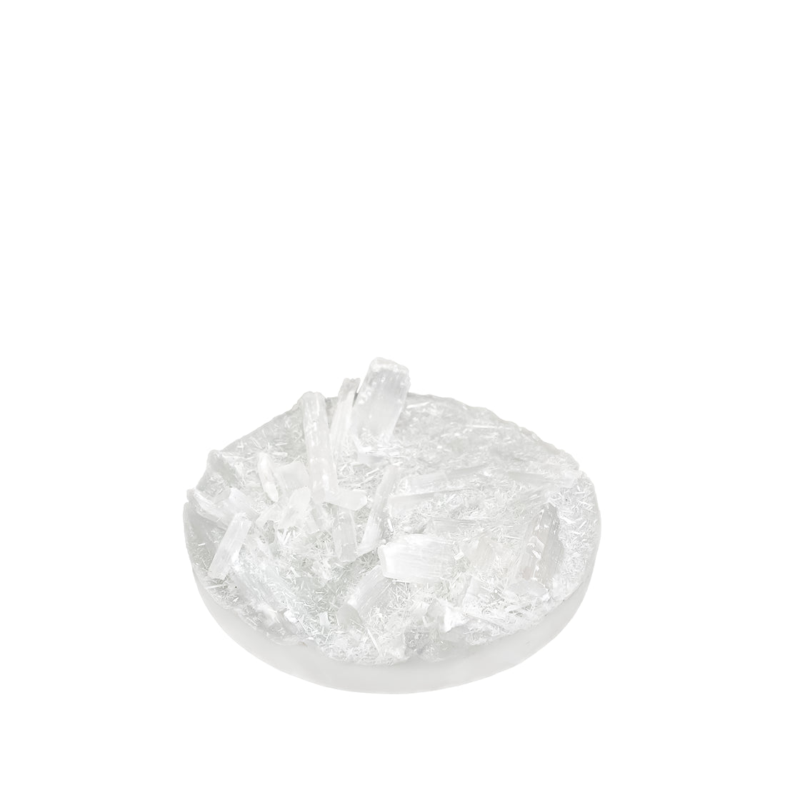 Raw Selenite Crystal Charging Plate