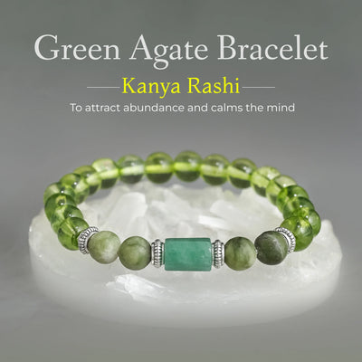 Rashi bracelet trio – three natural zodiac stone bracelets