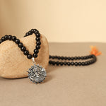 Karungali Malai with Murgan Face Pendant 8mm