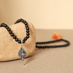 Karungali Malai with Murgan Shastra Pendant 6mm