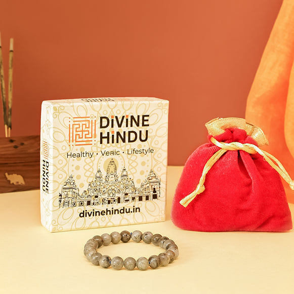 Labradorite Stone Bracelet by Divine Hindu
