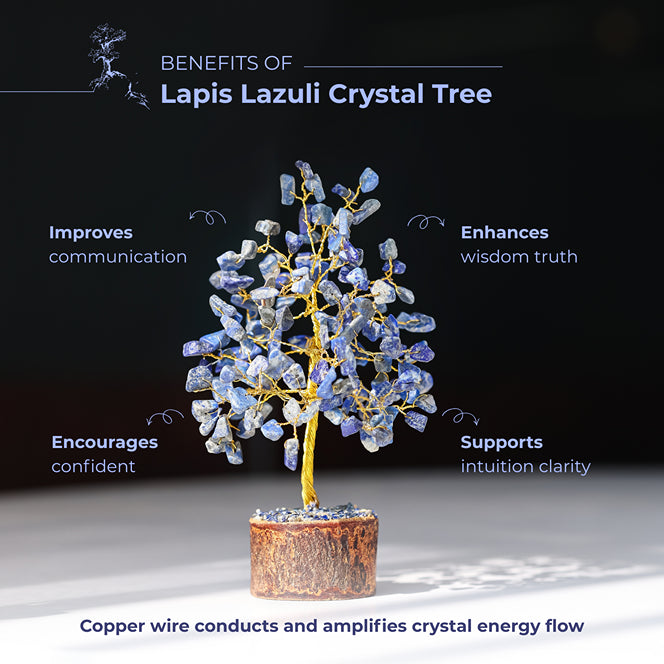 Lapis Lazuli Crystal Tree