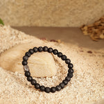 Lava Stone Buddha 7 Chakra Healing Bracelet Creative