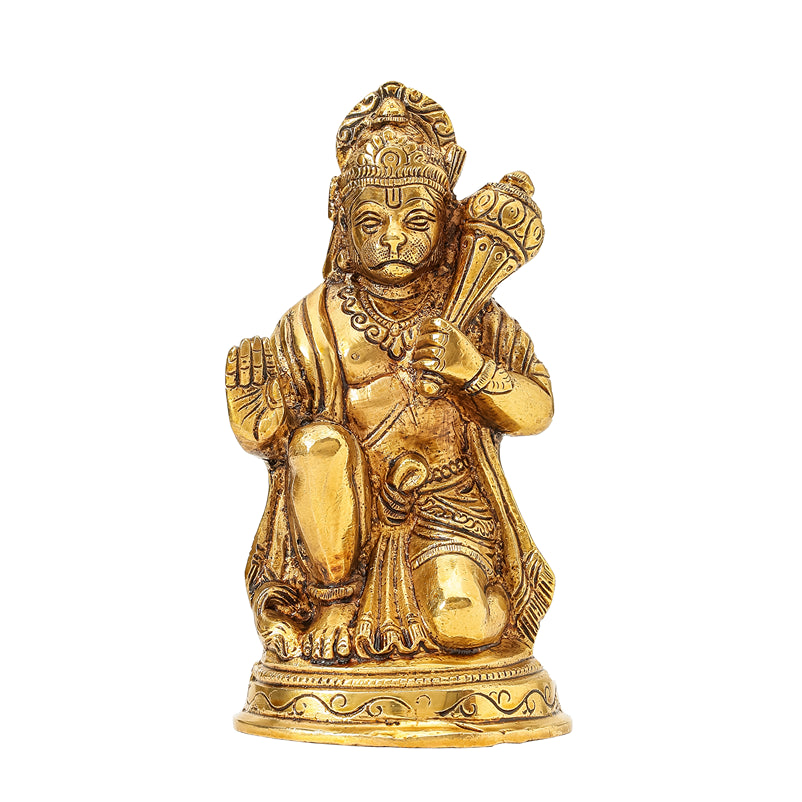 Lord Hanuman Brass Idol