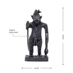 Lord Varaha (Avatar of Vishnu) idol, 4 inches tall, made from real Ebony wood.