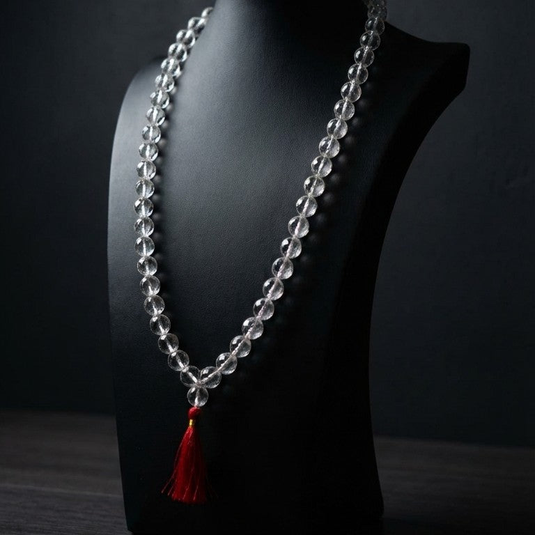 Sphatik Crystal Mala 54+1 Beads