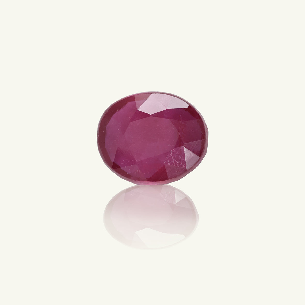 Natural Gemstone: Ruby (Maanik)
